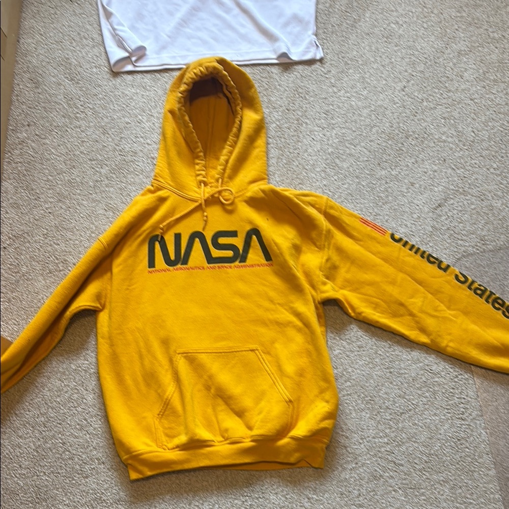 Yellow Hoodie for Men
